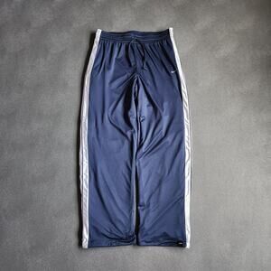 Vintage Y2K Nike Reversible Navy Basketball Sweatpants XL